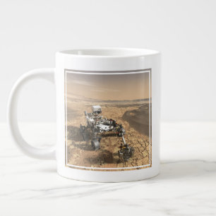Mars 2020 Rover On The Surface Of Mars. Large Coffee Mug