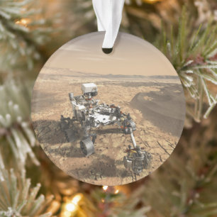 Mars 2020 Rover On The Surface Of Mars. Ornament