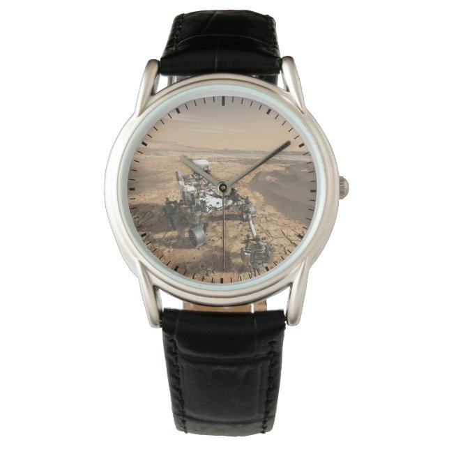 Mars 2020 Rover On The Surface Of Mars. Watch (Front)
