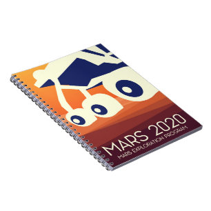 Mars 2020 Rover Space Art Notebook