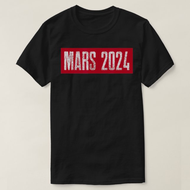 Mars 2024  T-Shirt (Design Front)