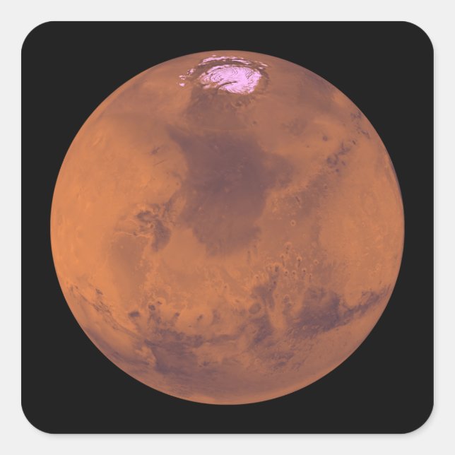 Mars 2 square sticker (Front)