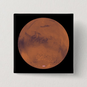 Mars 4 15 cm square badge