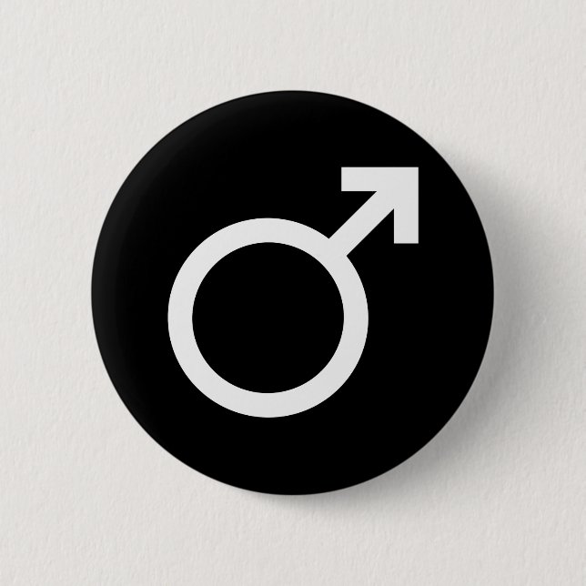 Mars 6 Cm Round Badge (Front)