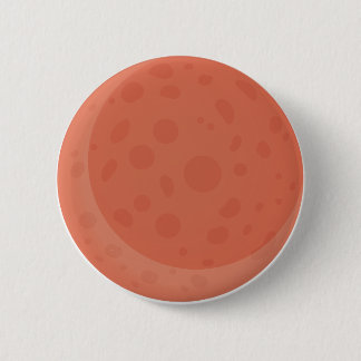 Mars 6 Cm Round Badge