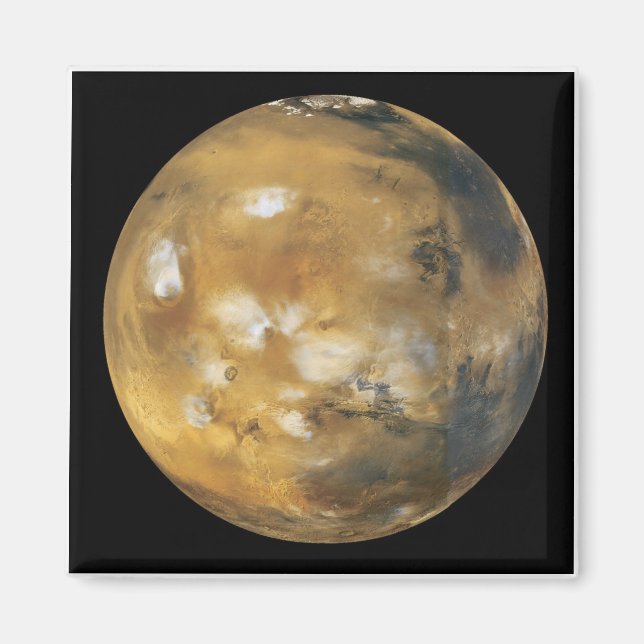 Mars!  A beautiful image from space.  NASA Magnet (Front)