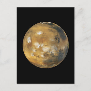 Mars! A beautiful image from space. NASA Postcard