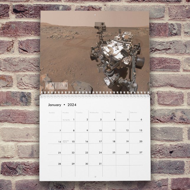 Mars and Mars Spacecraft Calendar (Creator Uploaded)
