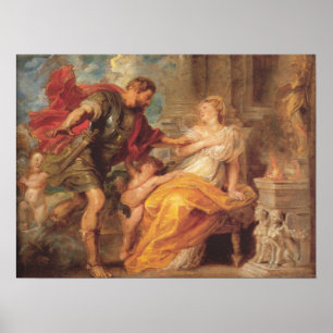Mars And Rhea Silvia Poster