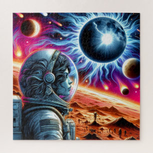 MARS AND THE STARS 11 JIGSAW PUZZLE