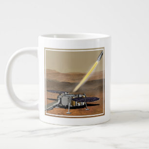 Mars Ascent Vehicle Launched From Mars. Large Coffee Mug