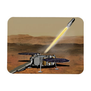 Mars Ascent Vehicle Launched From Mars. Magnet