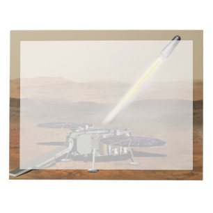 Mars Ascent Vehicle Launched From Mars. Notepad