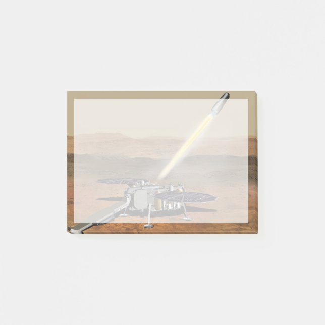 Mars Ascent Vehicle Launched From Mars. Post-it Notes (Front)