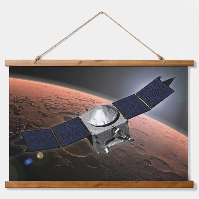 Mars Atmosphere And Volatile Evolution Mission. Hanging Tapestry (Front)
