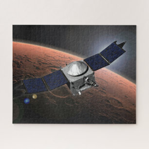 Mars Atmosphere And Volatile Evolution Mission. Jigsaw Puzzle