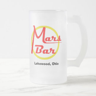 Mars Bar Glass Mug