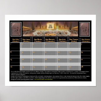 Mars Camping Prohibited Poster