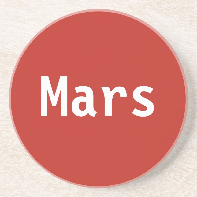 Mars Coaster (Front)