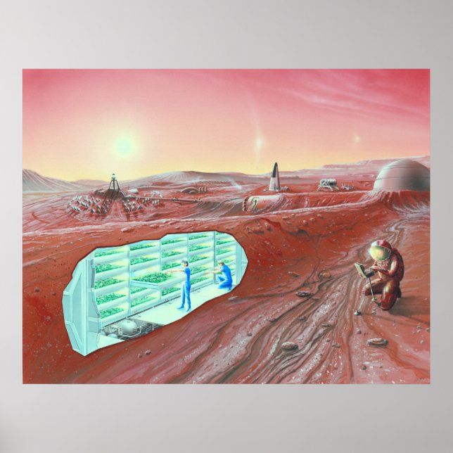 Mars Colony Poster (Front)