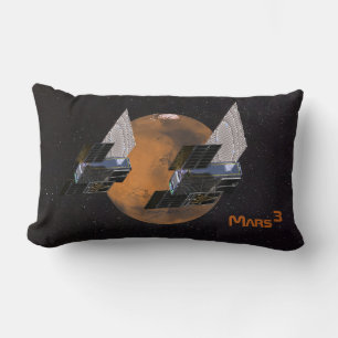 Mars Cubed by MarCO CubeSats Lumbar Cushion