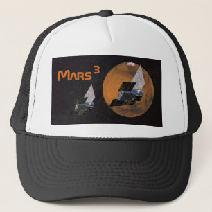 Mars Cubed by MarCO CubeSats Trucker Hat