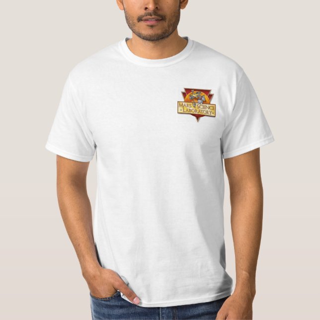 MARS CURIOSITY ROVER "BRADBURY LANDING" T-Shirt (Front)