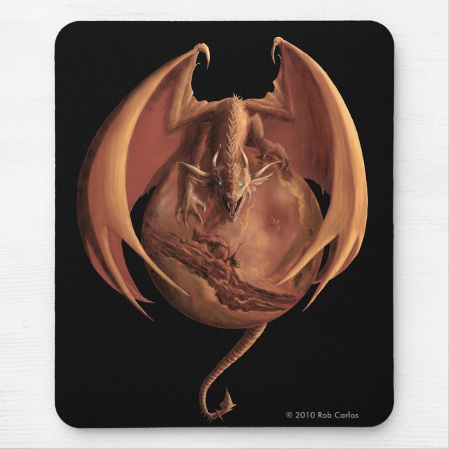 Mars Dragon Mousepad (Front)