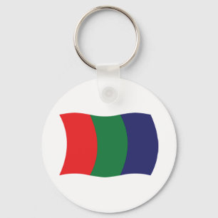 Mars Flag Keychain