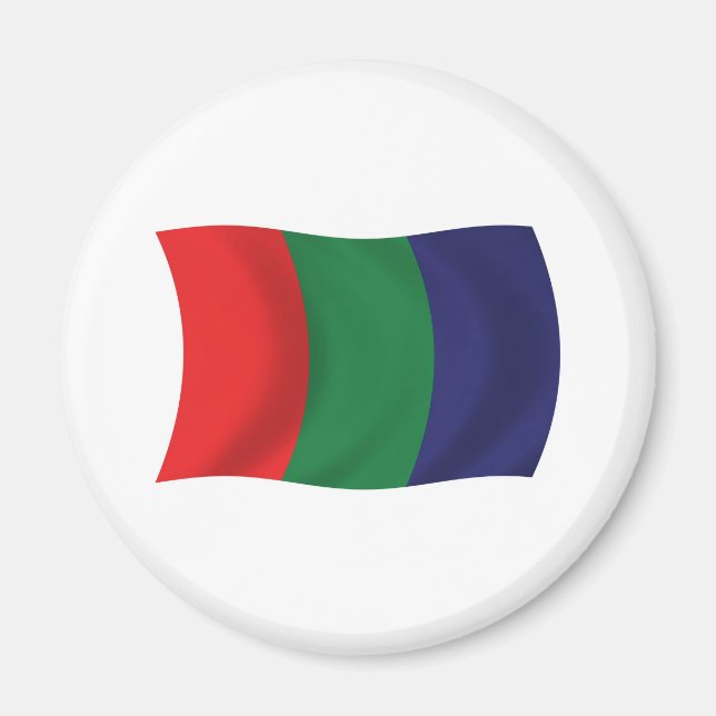 Mars Flag Magnet (Front)