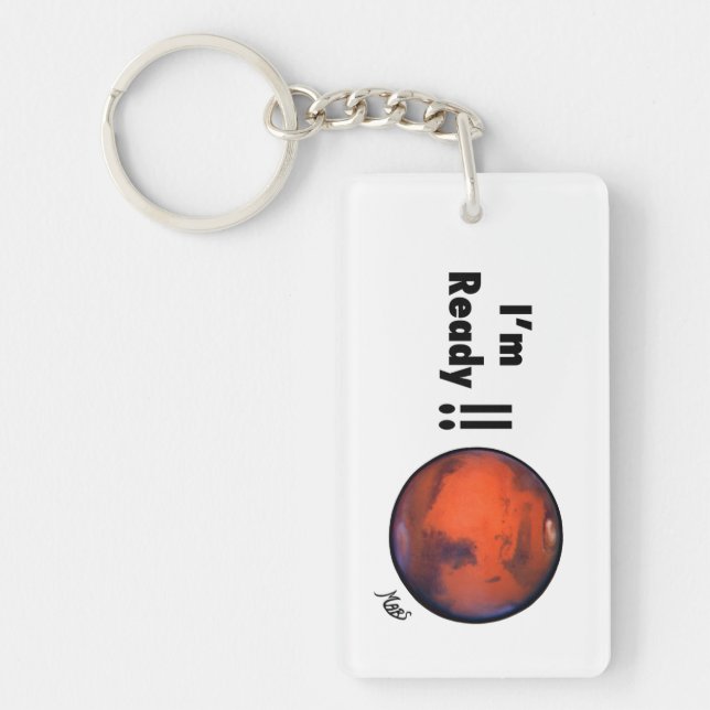Mars - I'm Ready!! - Keychain (Front)