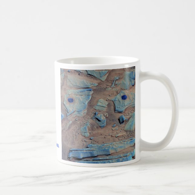 Mars image: "James 'Cool Papa' Bell", Coffee Mug (Right)