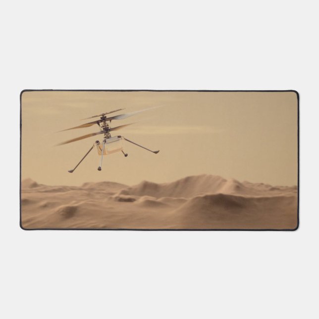 Mars Ingenuity Helicopter Flight Desk Mat (Front)