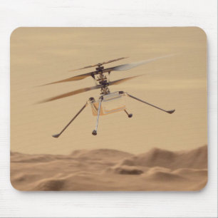 Mars Ingenuity Helicopter Flight Mouse Pad