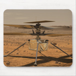 Mars Ingenuity Helicopter Mouse Pad
