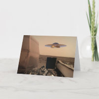 Mars InSight Alien UFO Saucer Encounter