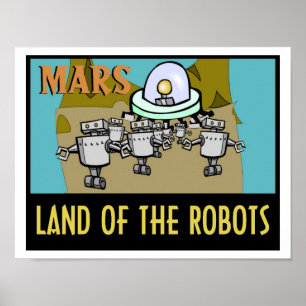 MARS - LAND OF THE ROBOTS POSTER