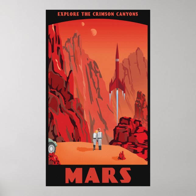 Mars - Large format Poster (Front)