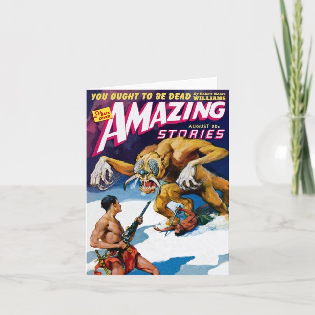 Mars Men Greeting Card (Front)