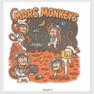 Mars Monkeys funny animal