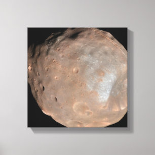 Mars moon Phobos Canvas Print