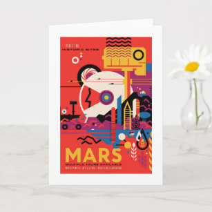 Mars   NASA Visions of the Future Card