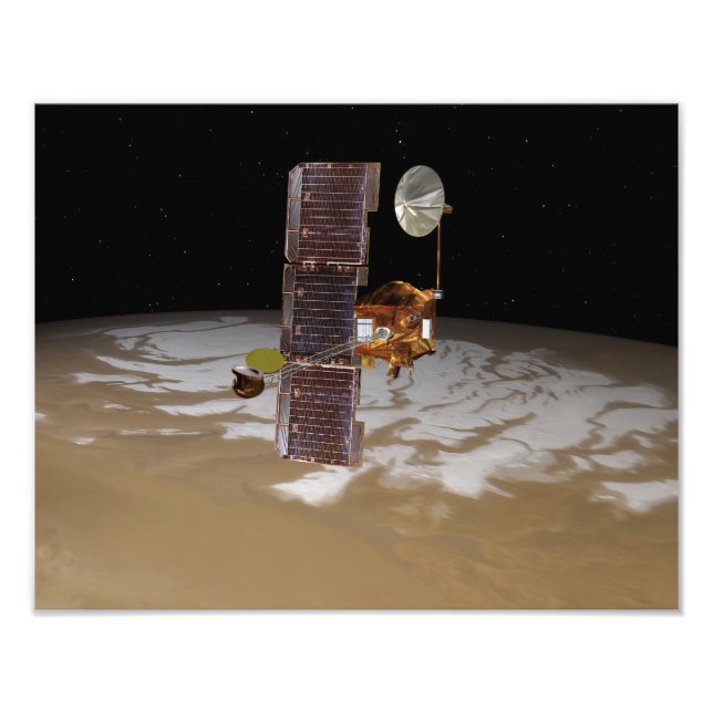 Mars Odyssey spacecraft Photo Print (Front)