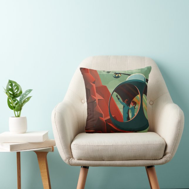 Mars Olympus Mons Highest Volcano Solar System Cushion (Chair)