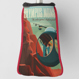 Mars Olympus Mons Highest Volcano Solar System Golf Head Cover