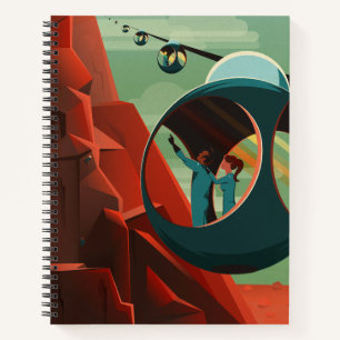Mars Olympus Mons Highest Volcano Solar System Notebook