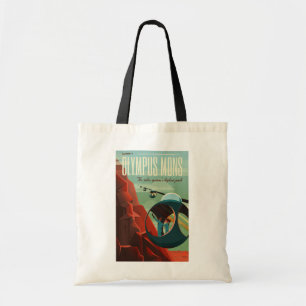 Mars Olympus Mons Highest Volcano Solar System Tote Bag