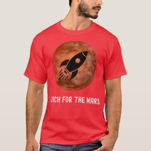 Mars Outer Space Planet and Astronomy Science Astr T-Shirt