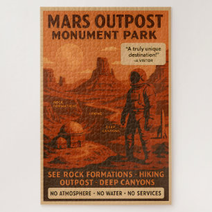 Mars Outpost Monument Park - Puzzle