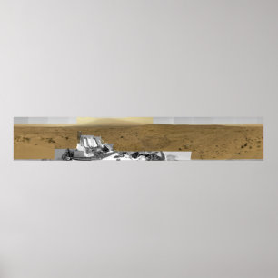 Mars Panorama: An Historic Image Poster